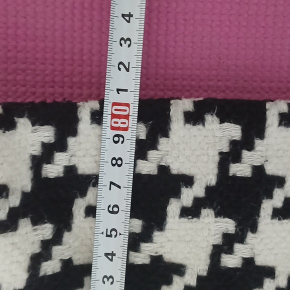 Tory Burch Disigner Copy Black and White Coat Size S - Picture 12 of 15